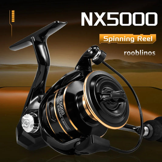 J-Barzillai Spinning Fishing Reel Metal Spool High Quality Saltwater