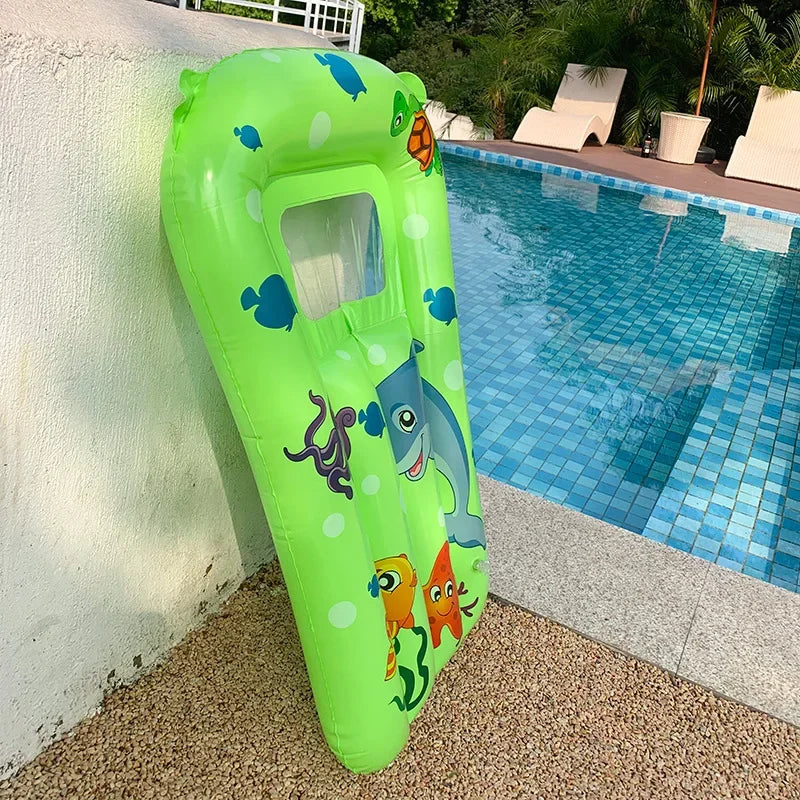 Rooxin Inflatable Pool Floating Seat Swimming Ring Water Hammock Swimming Circle Pool Bathtub Water Play Tube Equipment