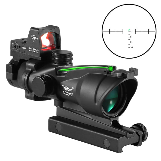 Nabila Adjustable Red Dot And 4x Scope For Hunting On 20mm Rail