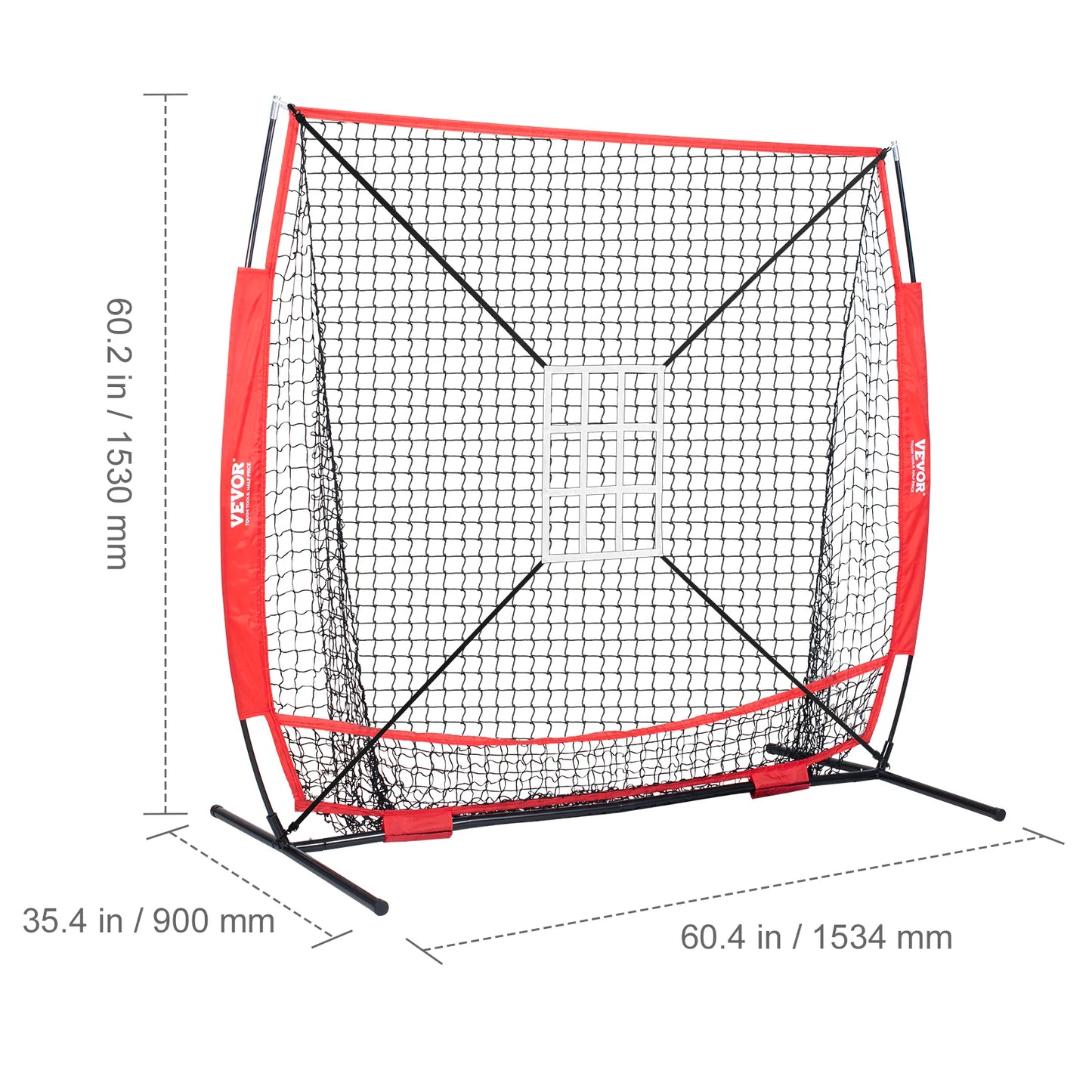 SucceBuy Baseball Softball Practice Net Hitting Batting Catching