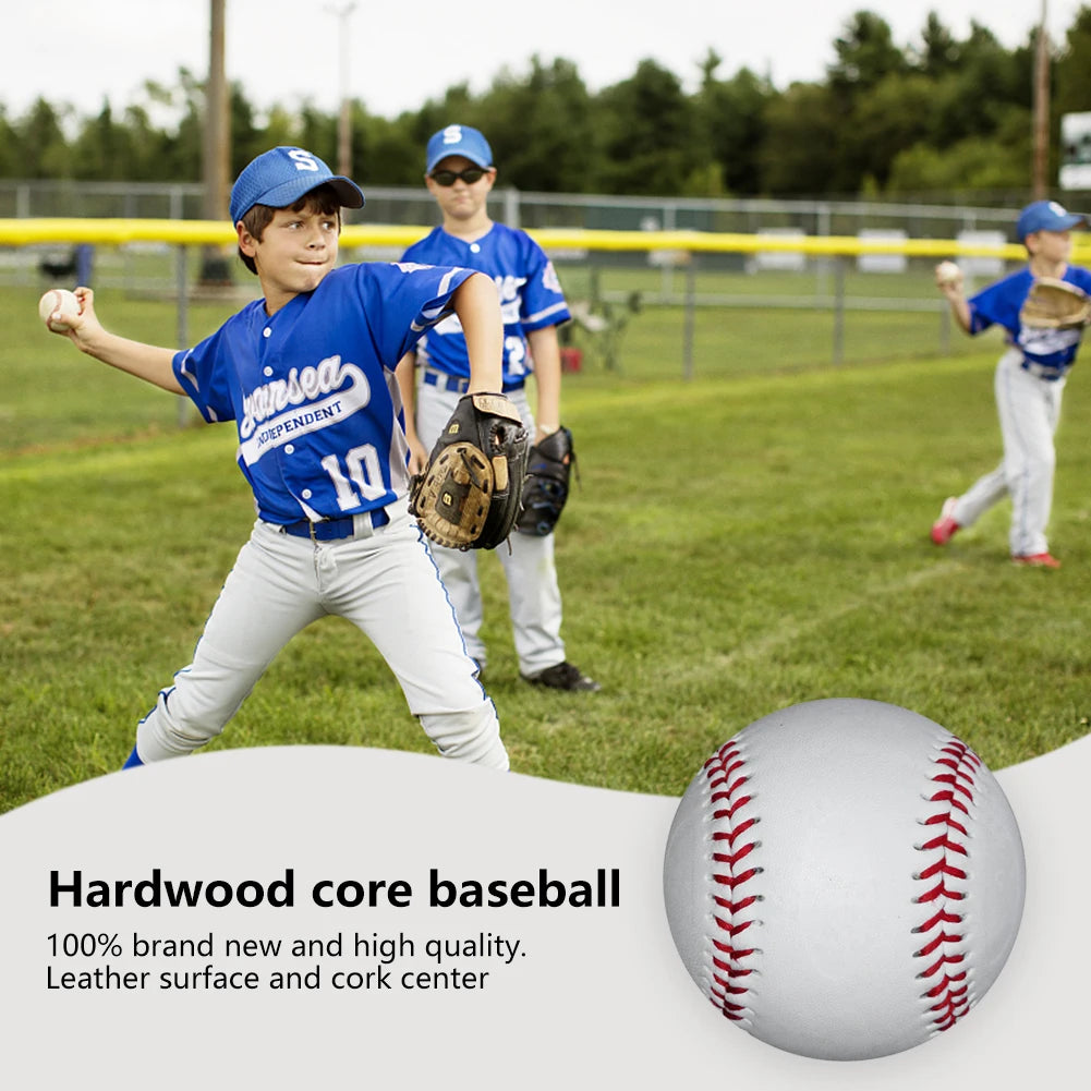 Alloet Baseball Stress Relief Ball Elastic Soft Rubber Core
