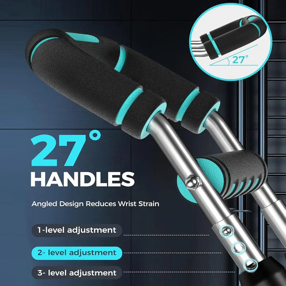Adjustable Power Twister Bar Arm Trainer, Chest & Arm Strength Training Equipment for Men, Portable Upper Body Workout Tool for Home Gym Fitness Summervibes summerwins