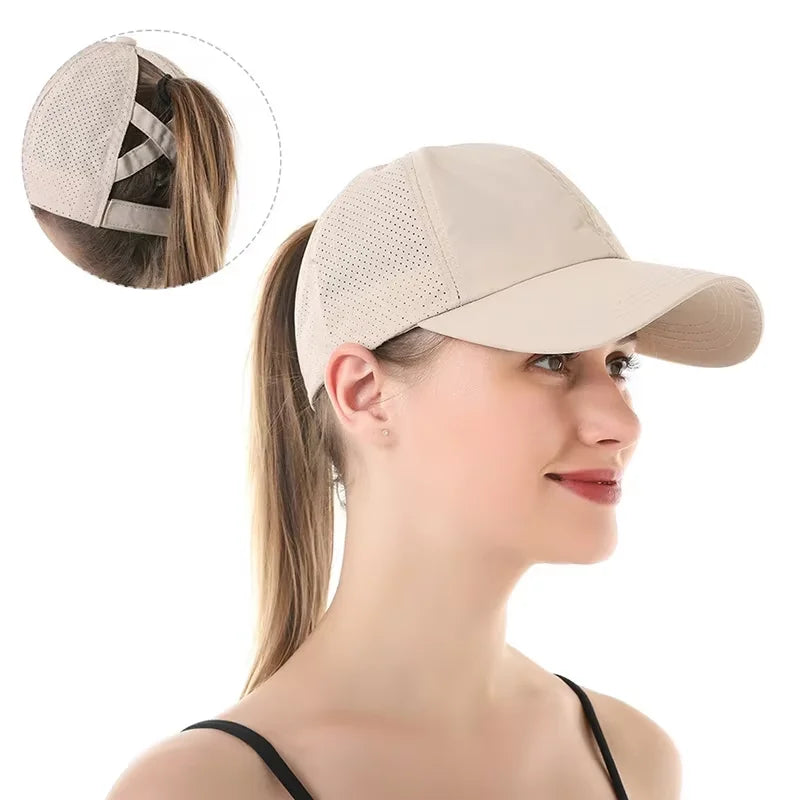 Summer Mesh Quick Dry Baseball Cap For Men And Women