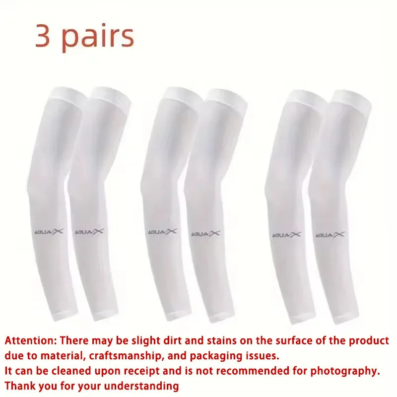 1/3 Pair of Breathable Sun Protection Sleeves - Breathable & UV Protective Gear for Sports, Driving, & Outdoor Adventures