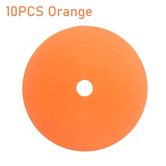 10 Pack Soccer Flat Cones Discs For Speed Agility Training