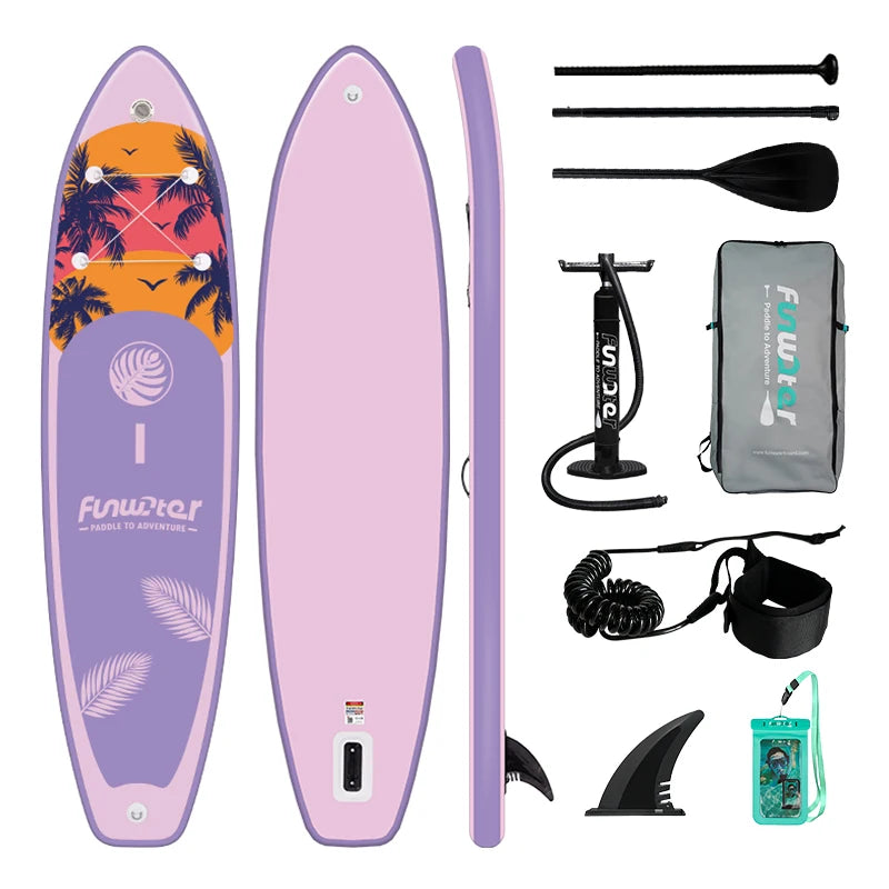 Funwater Inflatable Stand Up Paddle Board With Accessories