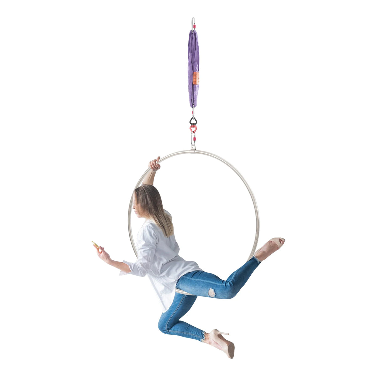 Premium Aerial Hoop Kit For Dance Yoga And Gymnastics
