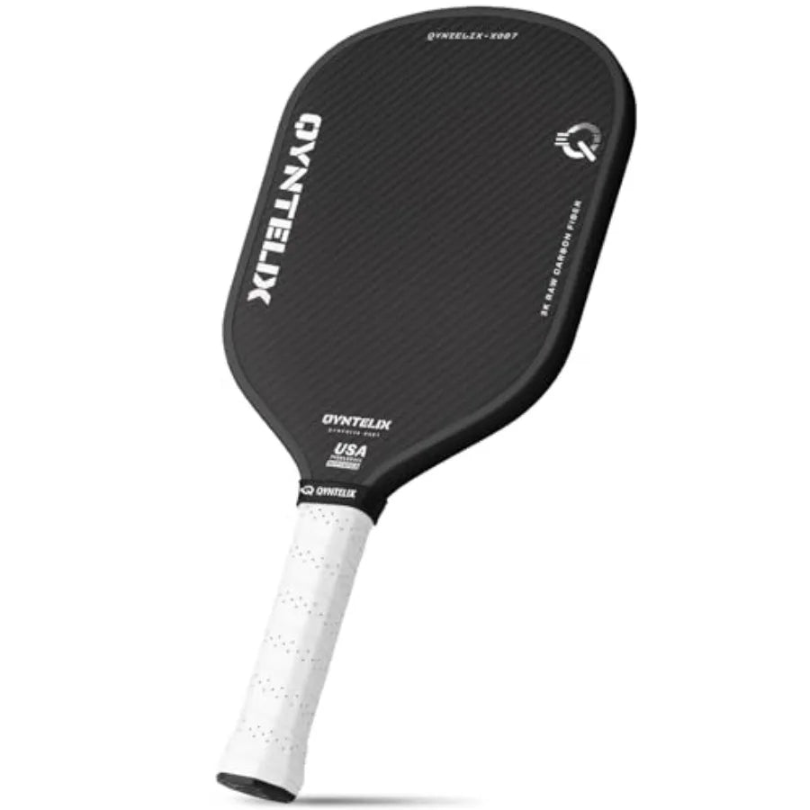 Pickleball Paddles Carbon Fiber Pickleball Paddle with 16mm HEX-Force™ Polymer Core, Thermoformed Pickleball Racket with Unibod