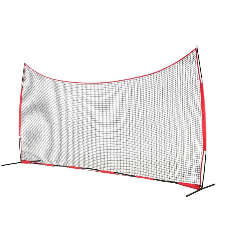 Athletic Barrier Netting 20x10 ft For Backyard Training Field Sport Center, Portable Practice Equipment Carry Bag Heavy Duty Mesh Nylon Material Baseball Softball Lacrosse Soccer Hockey Training Gear Accessory