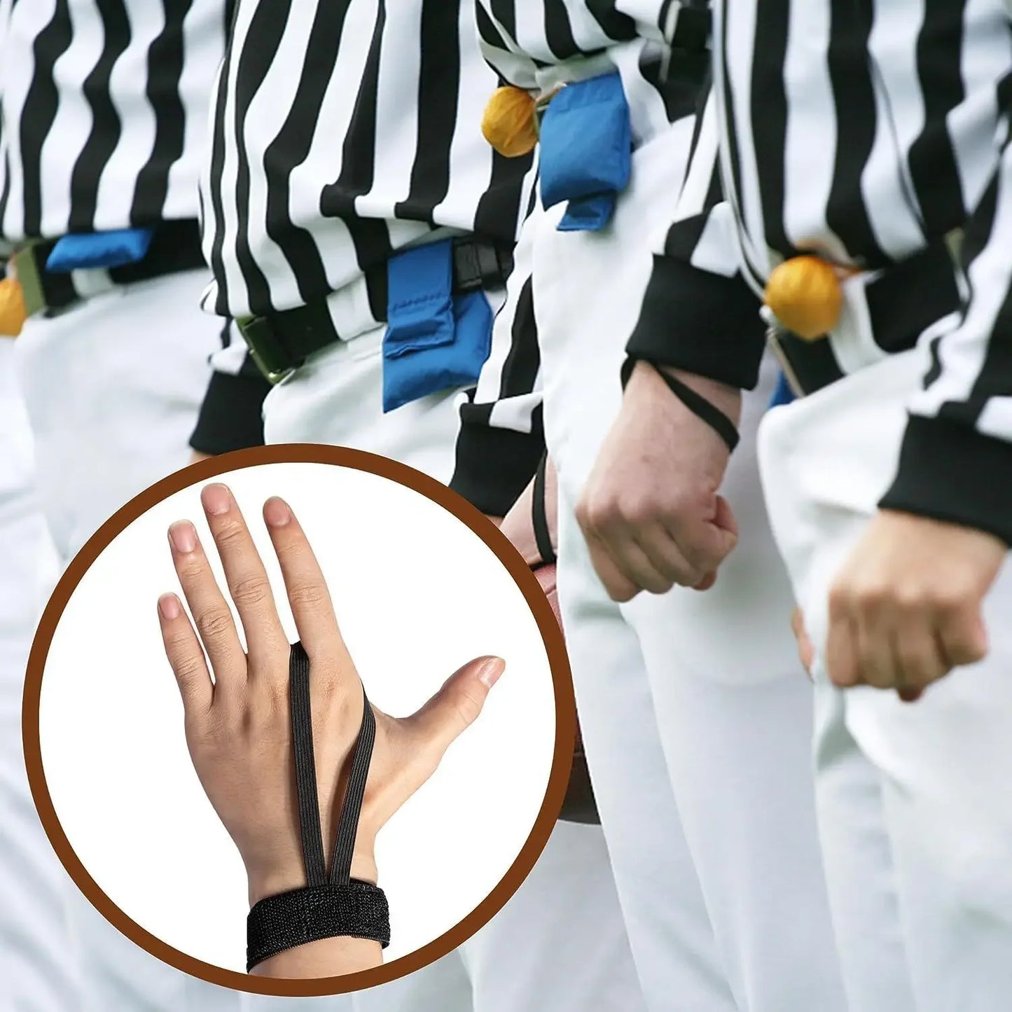 Football Down Indicator Wristband For Referees Field Marker