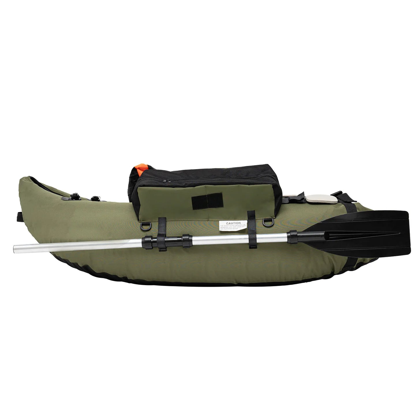 Outdoor Inflatable Fishing Boat With Adjustable Backrest