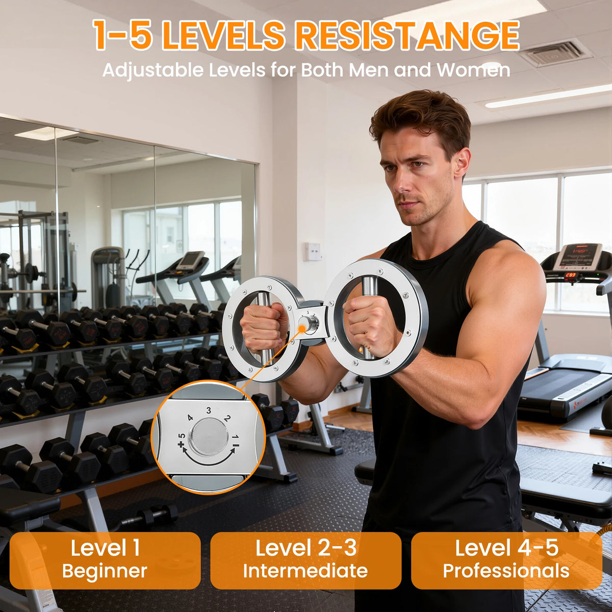Multifunctional Grip Strength Trainer And Adjustable Forearm Exerciser
