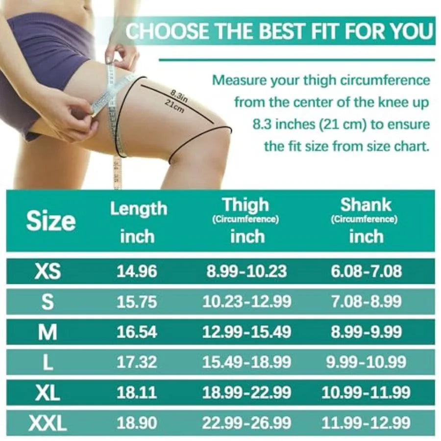 Knee Pads Compression Leg Sleeve Wrestling Volleyball Football Knee Pads, Knee Compression Sleeve for Youth Adult, pair of Knee