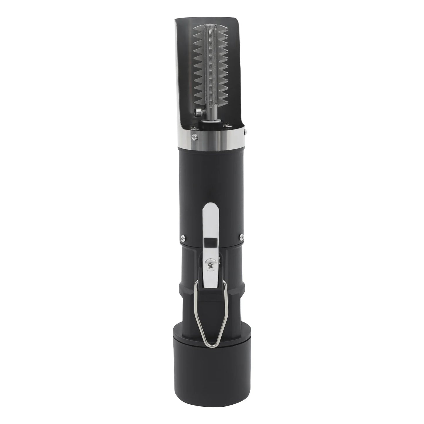125W 8000mah Electric Fish Scaler Electric Fish Scale Remover With Rechargeable Battery 5*29.5cm Black