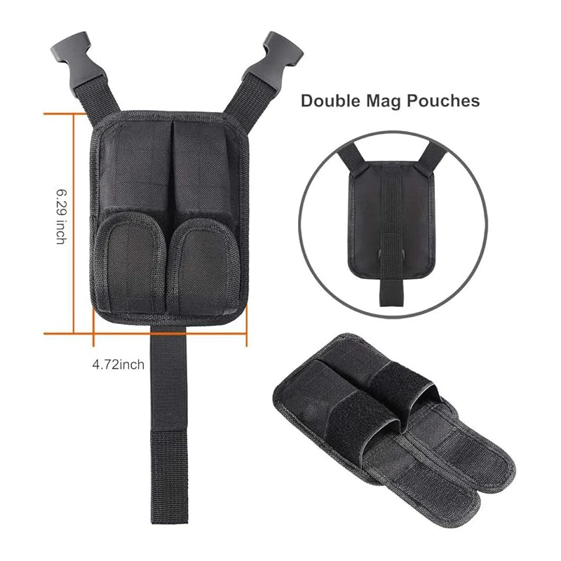 Shoulder Holster Xaegistac Airsoft Holsters General Vertical Gun Holster Adjustable for Most Kinds of Pistols