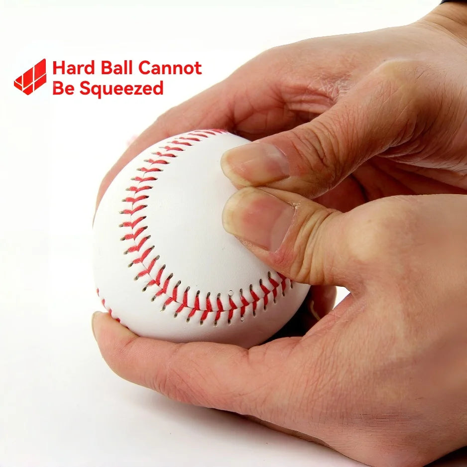 Nine inches Baseball Softball Hardball Training Balls Handmade Baseballs Hard&Soft Baseball Outdoor Practice Team Game