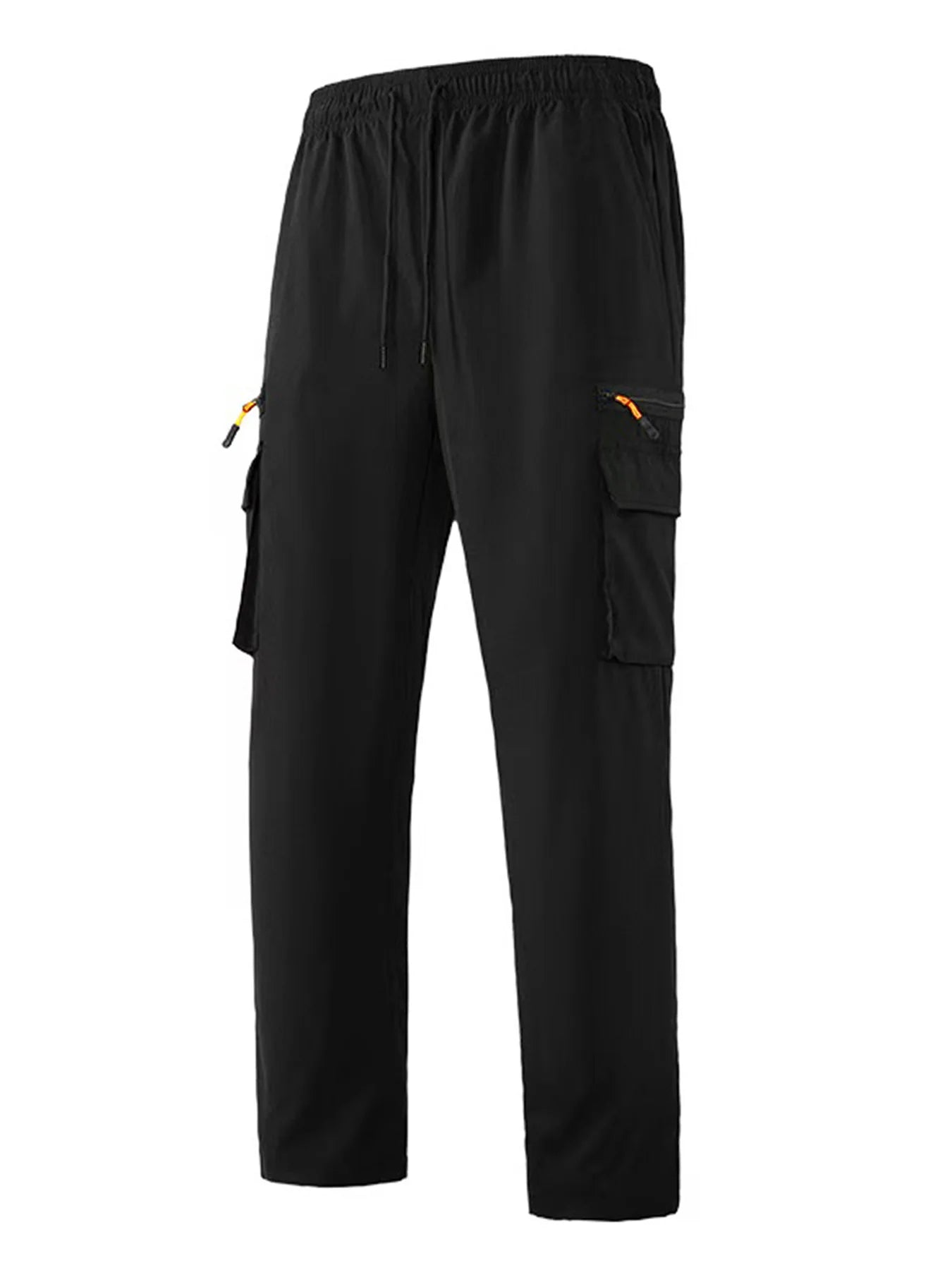 3-piece men's multi pocket work pants, spring and autumn casual sports pants, suitable for mountaineering, outdoor hiking, and travel