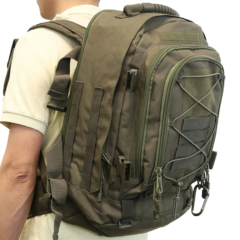 LQARMY Tactical Backpack For Outdoor Hiking And Travel