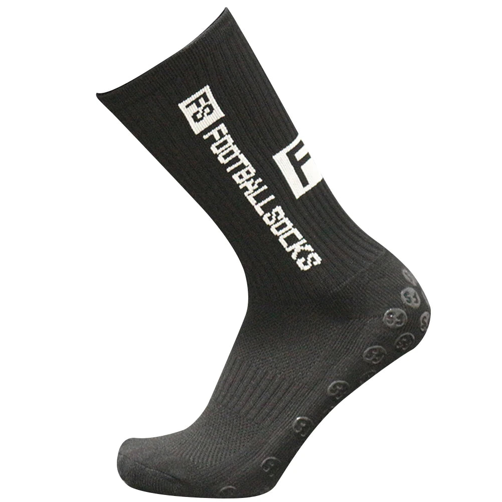1 Pair Professional Dispensing Soccer Socks Unisex Round Non Slip Sports Suction Gripper Socks Cycling Sportswear
