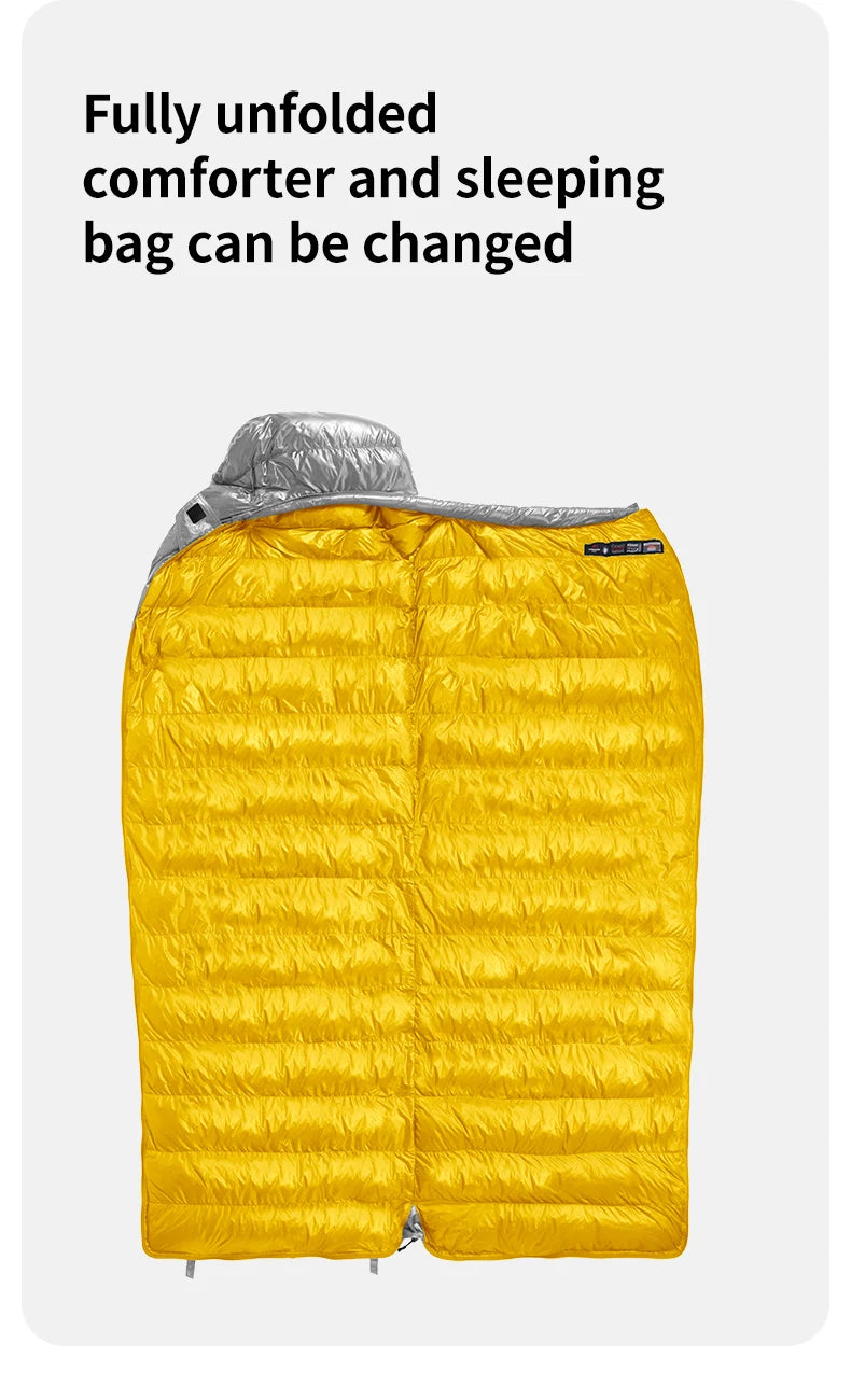 Naturehike Ultralight 650FP Duck Down Sleeping Bag For Hiking Travel