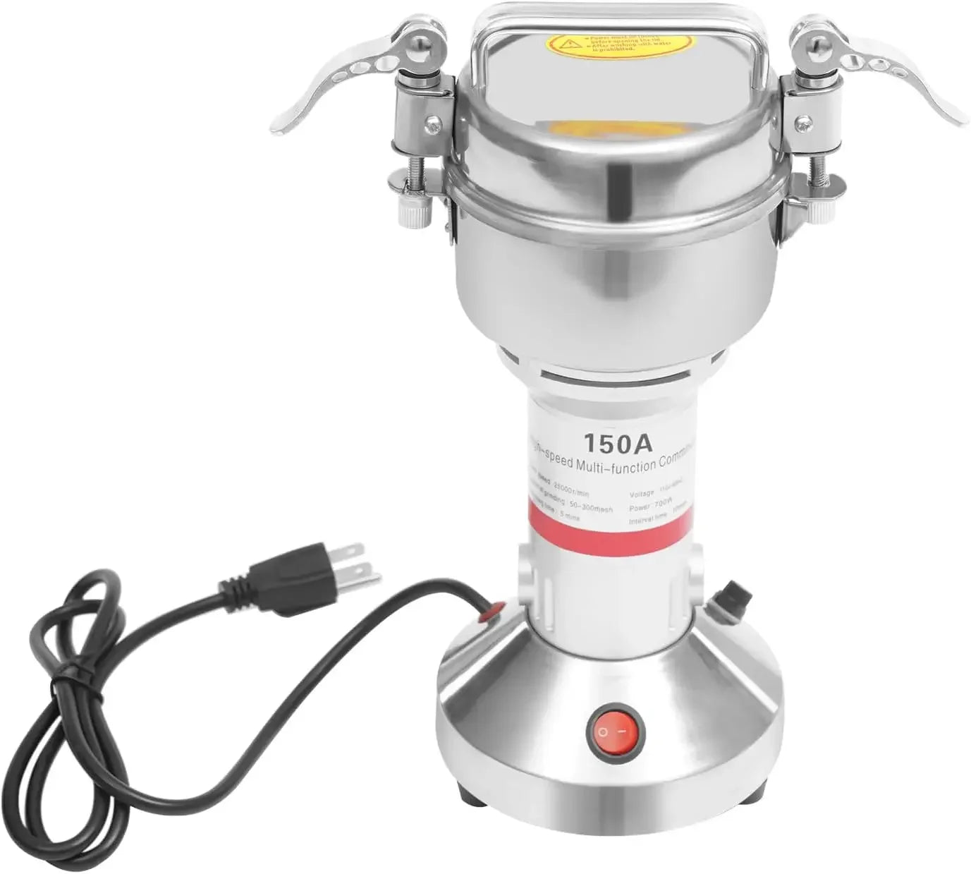 High-Speed Electric Grain Mill and Spice Grinder 110V 850W