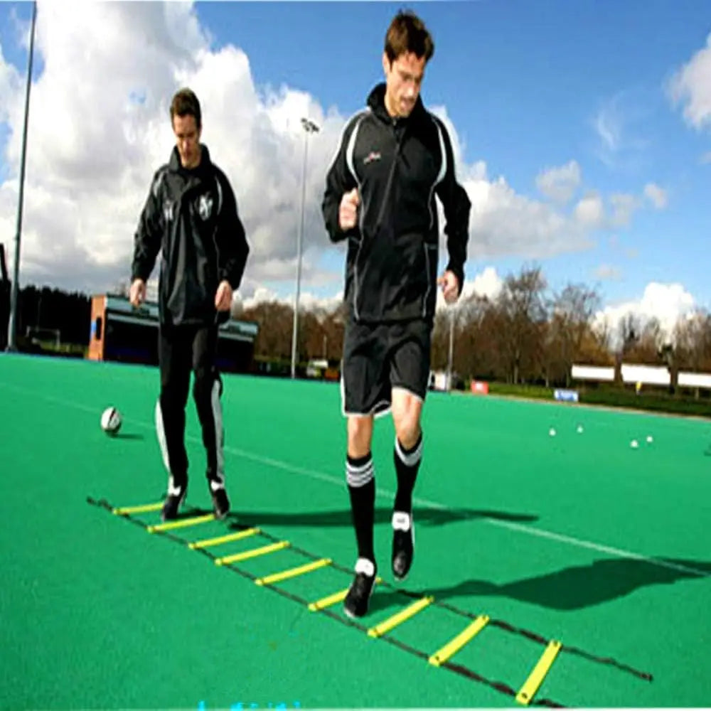 Agility Ladder Speed Training Equipment with 6 Cones, Parachute, and Carry Bag for Soccer, Football, Basketball, Kids and Adults