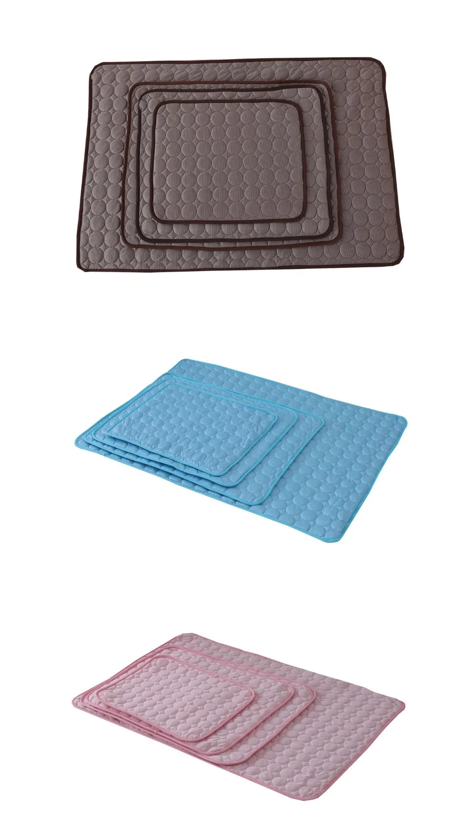 Dog Cooling Mat Self Cooling Pad For Pets Bed Cat Ice Pad