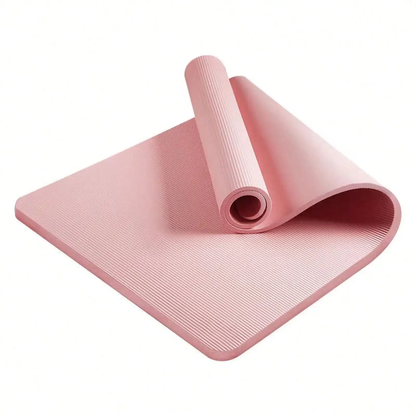 Pink Yoga Mat Set 185*61CM Non Slip Thickened Fitness Mat For Yoga Pilates Home Sports Workout Exercise Mat