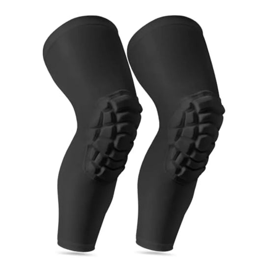 Knee Pads Compression Leg Sleeve Wrestling Volleyball Football Knee Pads, Knee Compression Sleeve for Youth Adult, pair of Knee