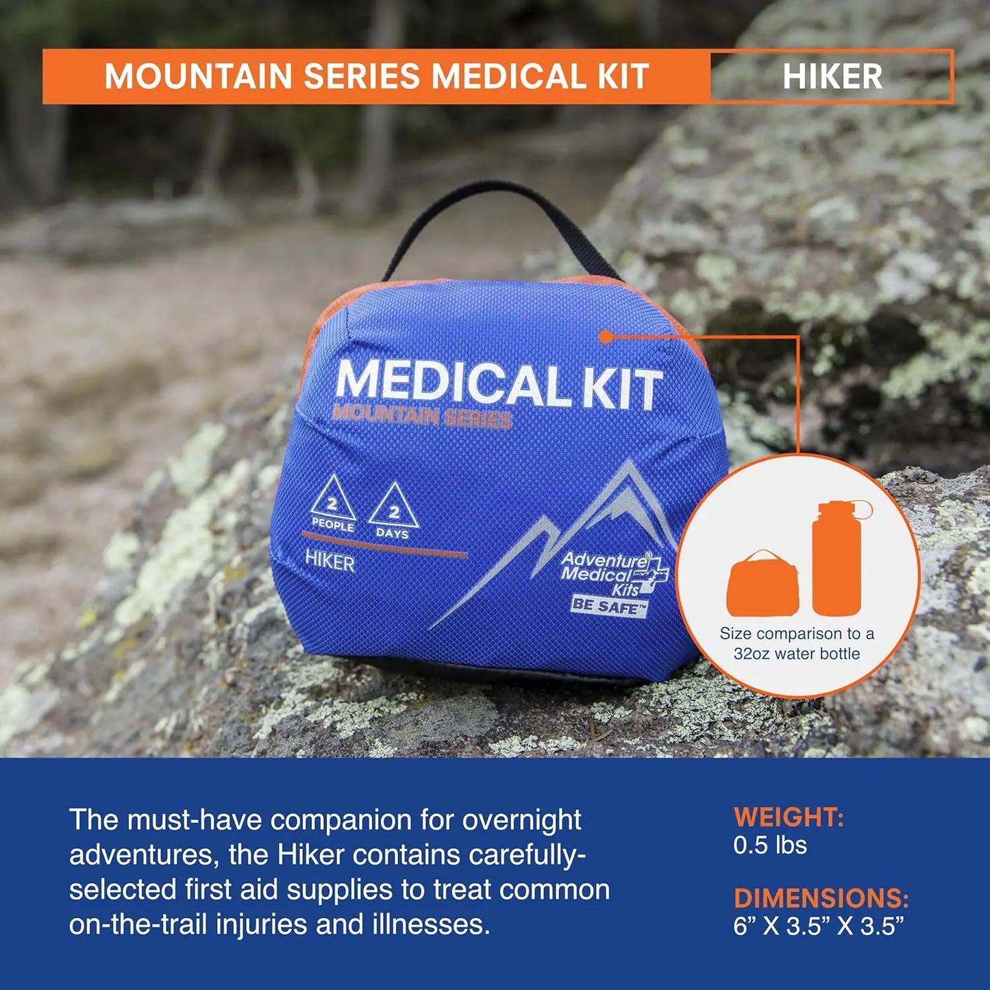 Emergency First Aid Kit For Hiking And Outdoor Adventures