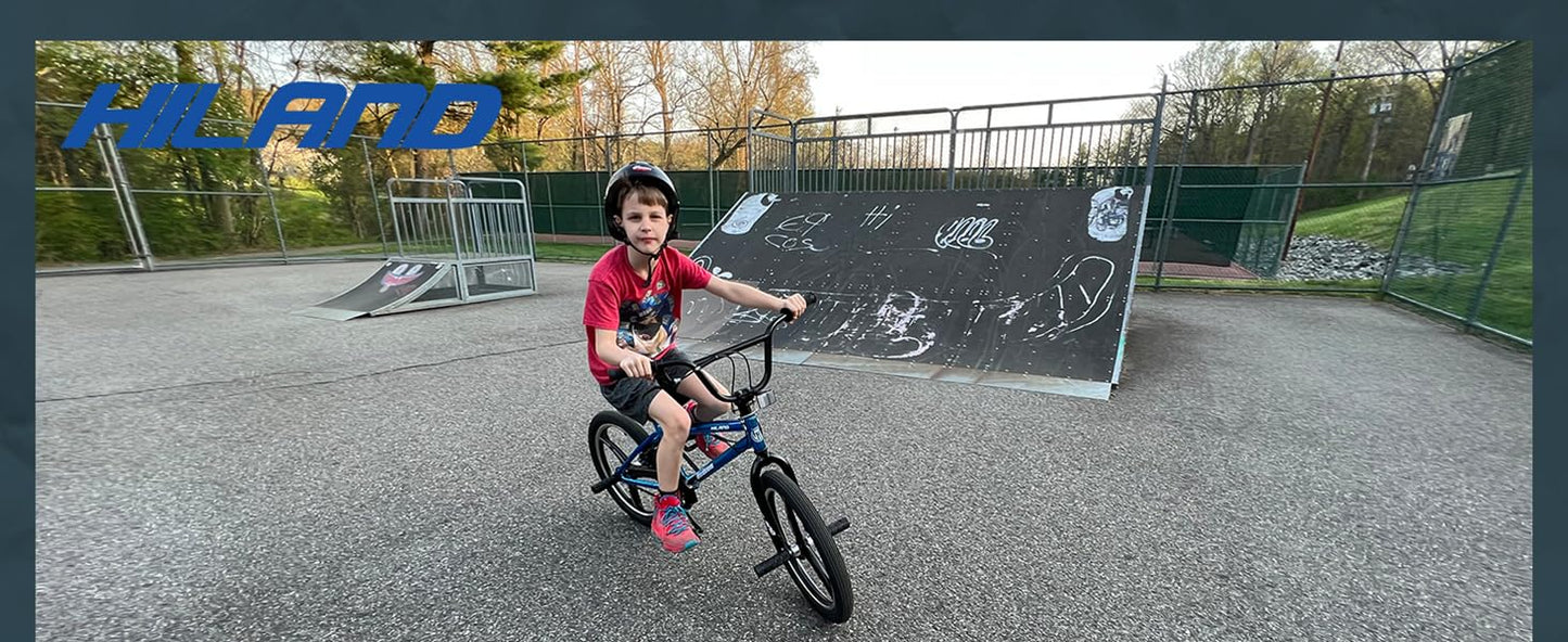 Hiland Kids BMX Bicycle Featuring Sturdy Steel Construction