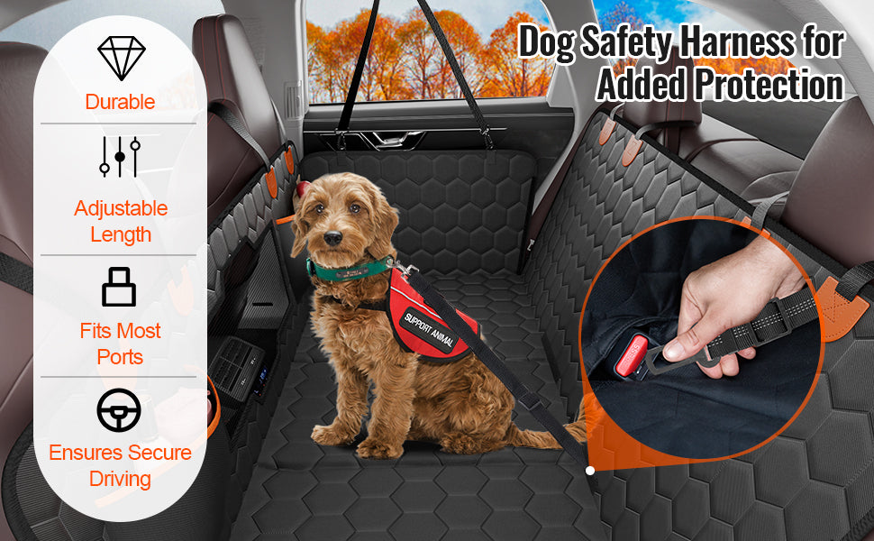 SucceBuy Back Seat Extender Dog Car Hammock