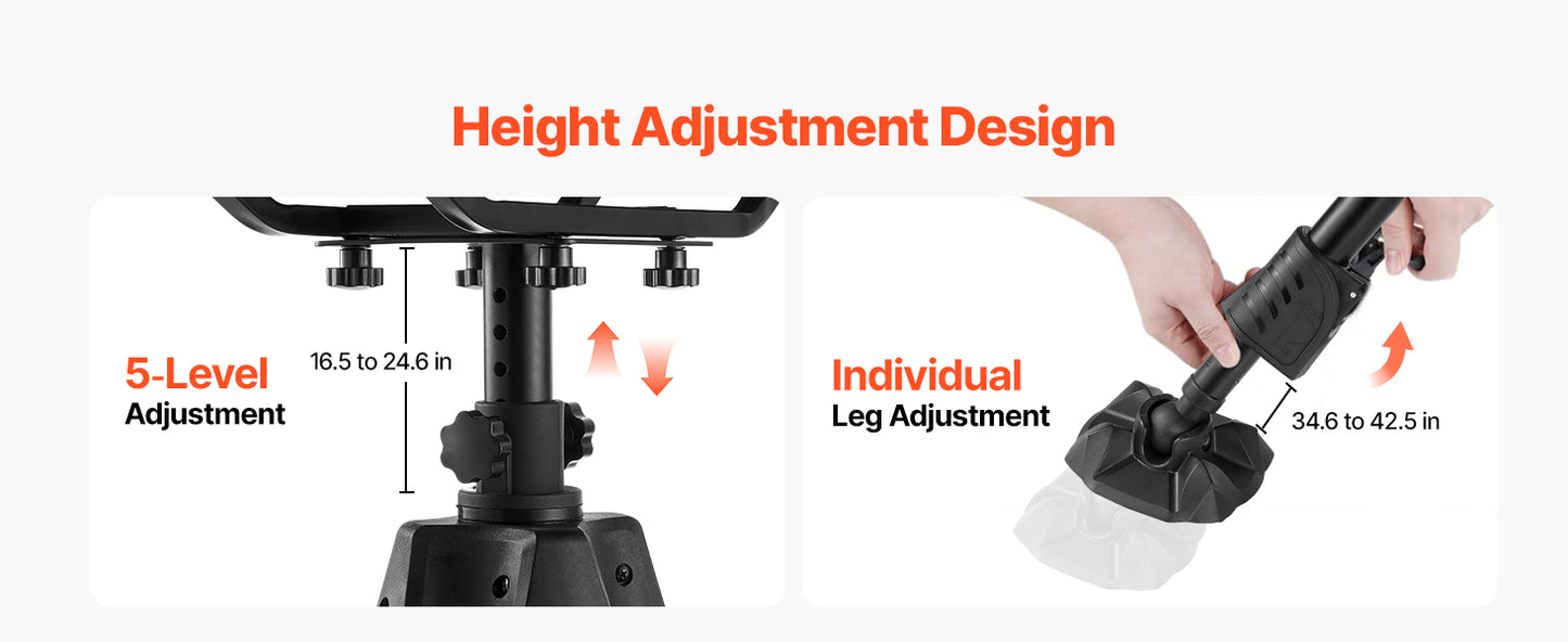 360 Degree Silent Swivel Blind Hunting Chair For Camping